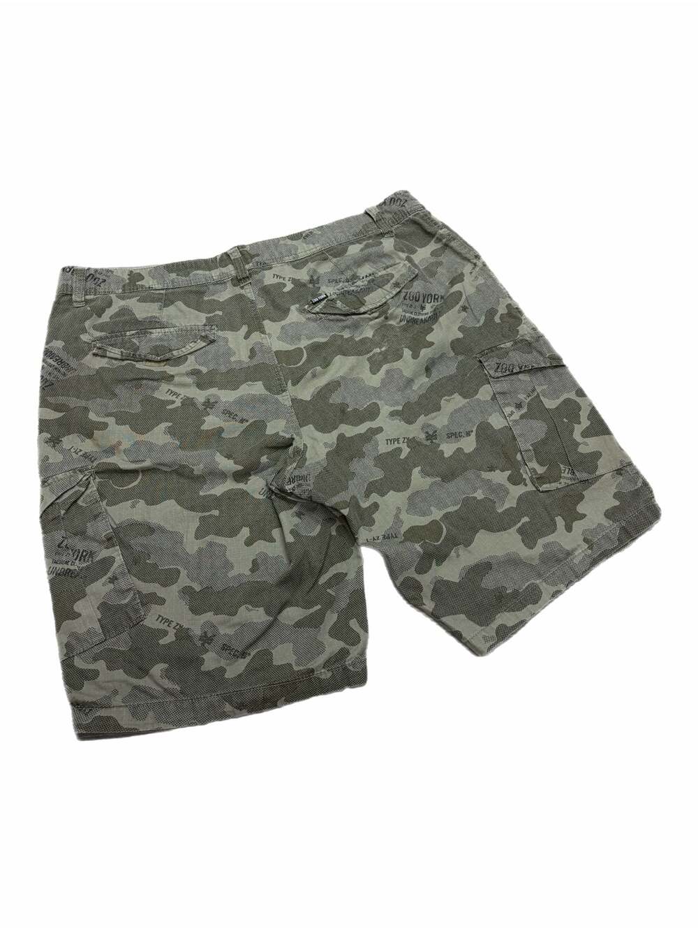 Zoo York Men's Camo Cargo Shorts Size 38
